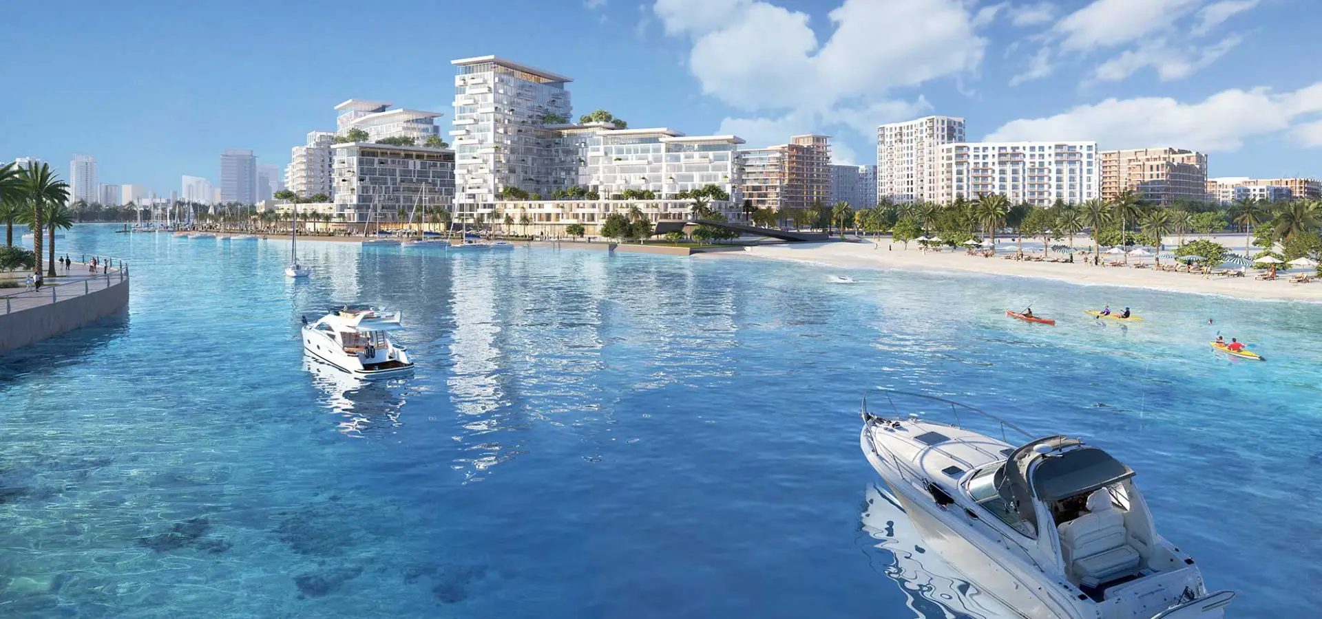 Life on the lagoon at the Seefa waterfront community